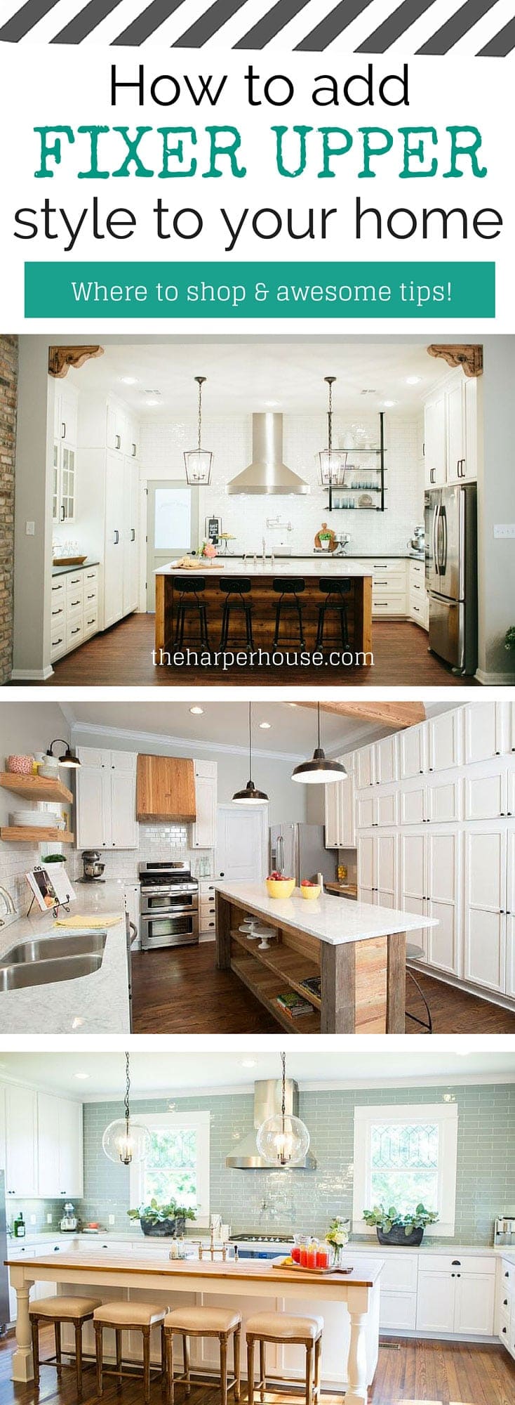 Do you want to add Fixer Upper style to your home but aren't sure where to start? I'll show you exactly what to do, starting with the kitchen!
