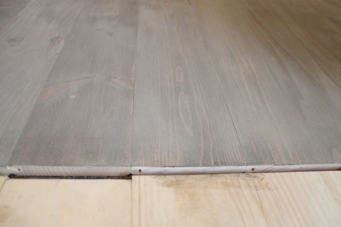 DIY hardwood floors for less than $1.50/sq ft | The Harper House