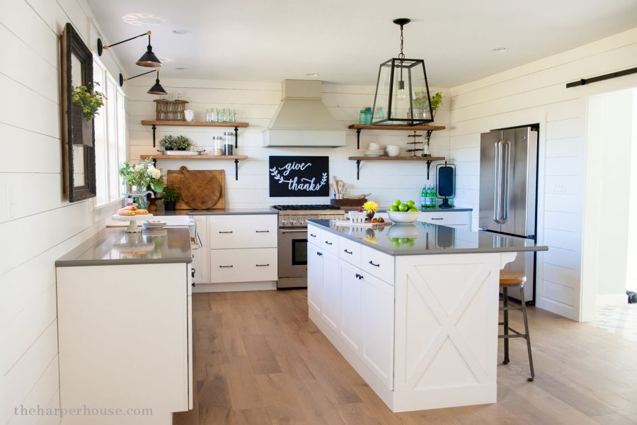 our farmhouse kitchen reveal | The Harper House