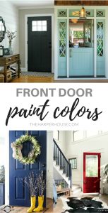 Front Door Paint Colors: Popular Paint Colors Right Now | The Harper House