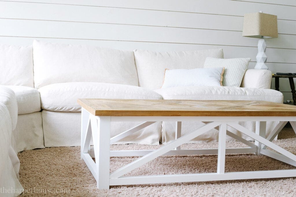 Farmhouse Coffee Table from Amazon | The Harper House