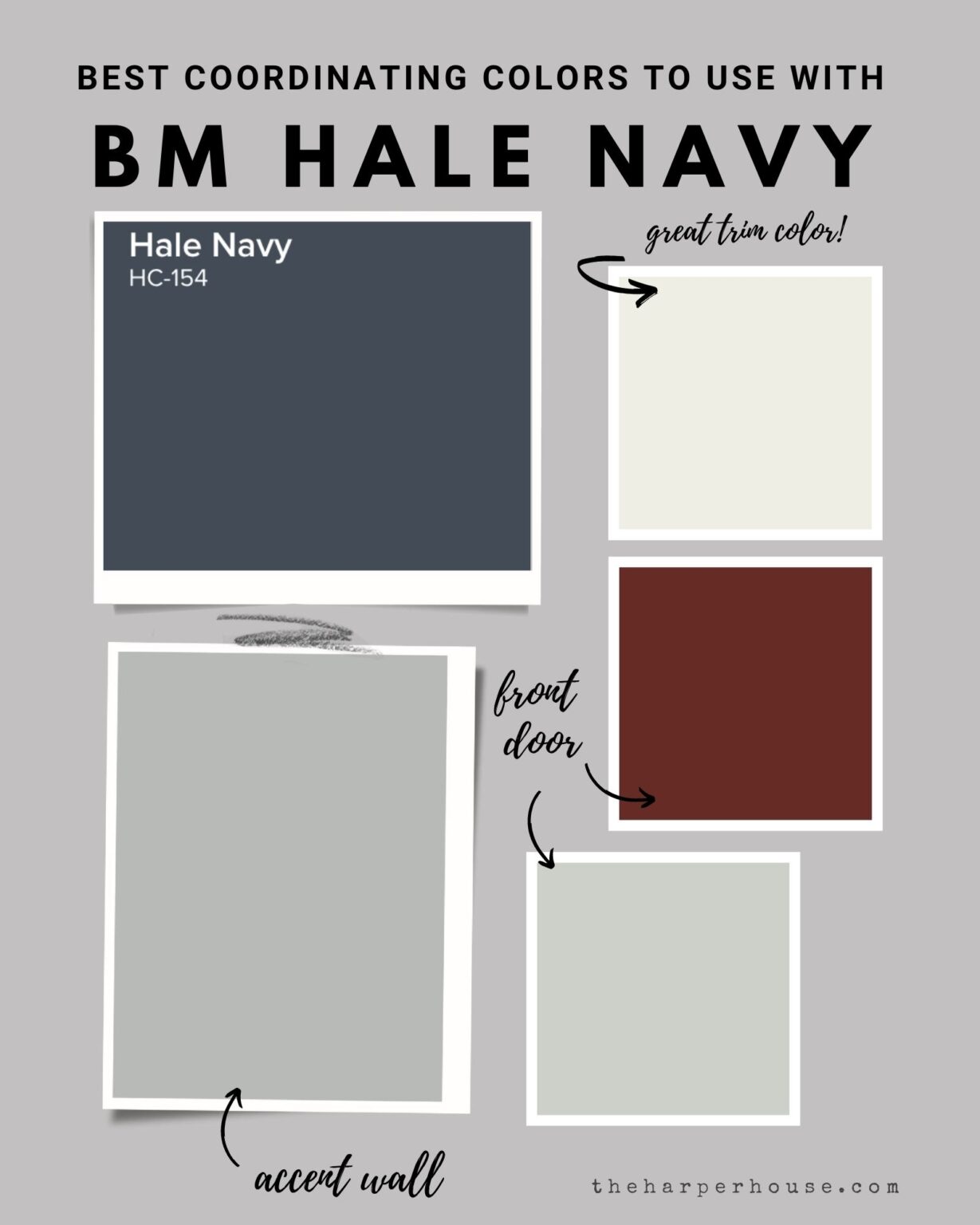 Whole House Hale Navy Color Palette